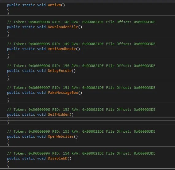 Null Features (Πηγή - K7 Security Labs)